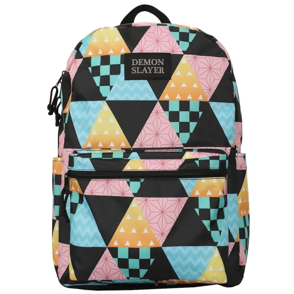 Demon Slayer Multi Character Costume Print Laptop Backpack, Multicolored, One size-Bioworld International Online