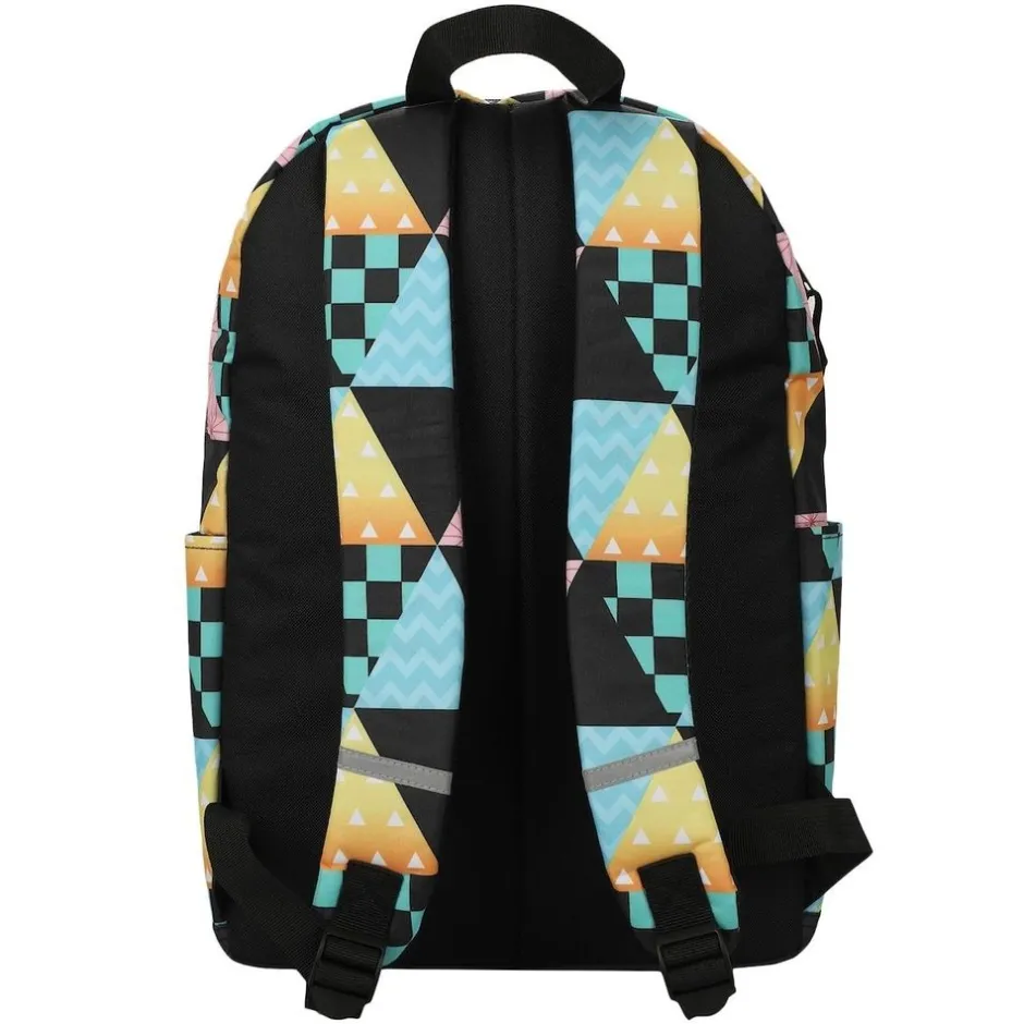 Demon Slayer Multi Character Costume Print Laptop Backpack, Multicolored, One size-Bioworld International Online