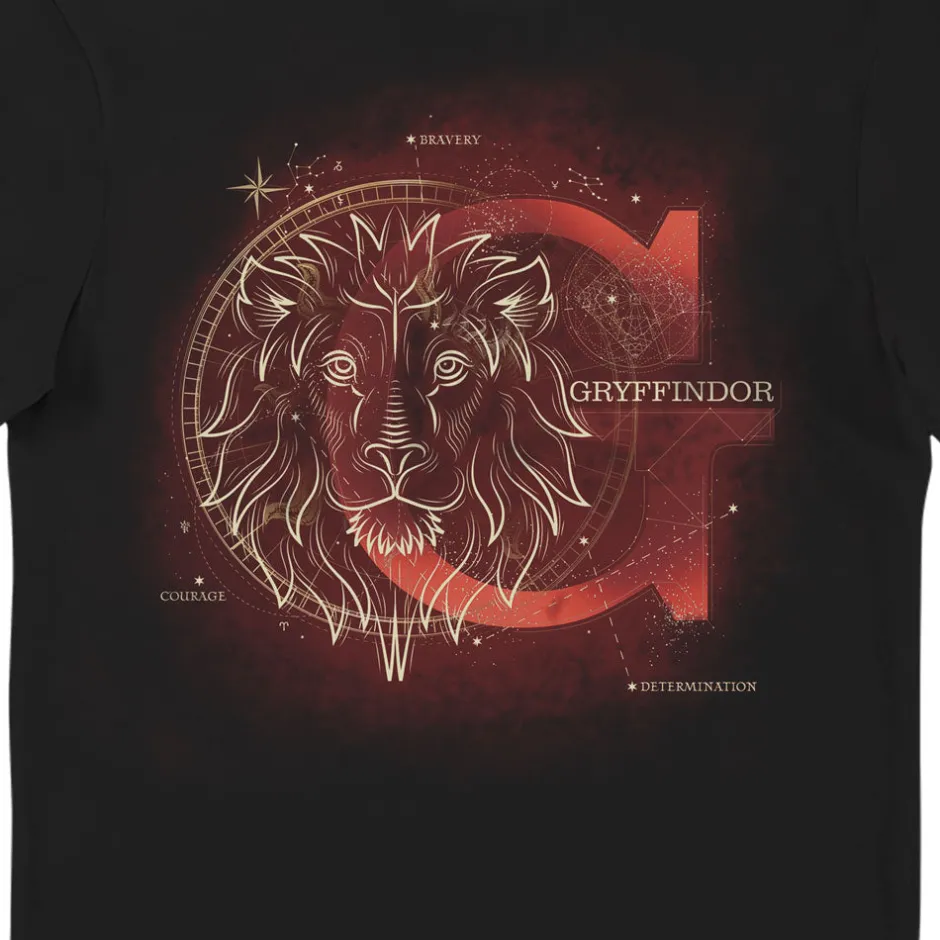 Harry Potter Gryffindor House Glow in The Dark Adults T-Shirt-Bioworld International Store