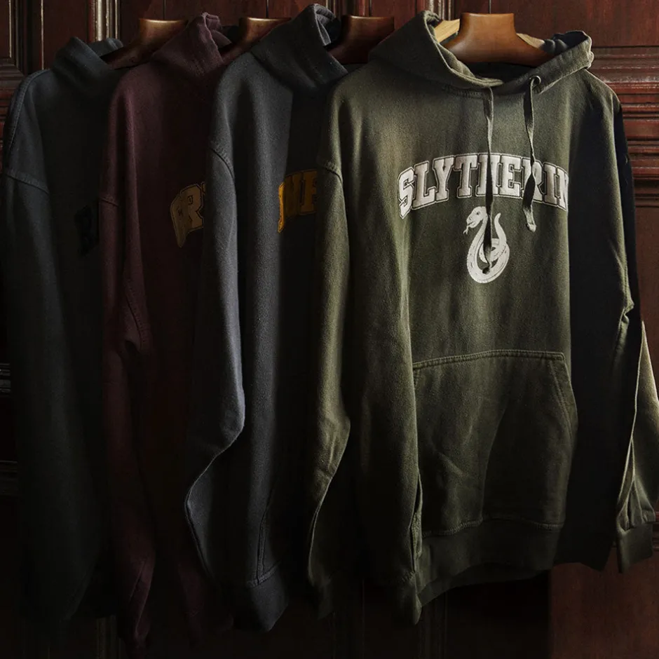 Harry Potter Hufflepuff Vintage Style Adults Hoodie-Bioworld International Hot