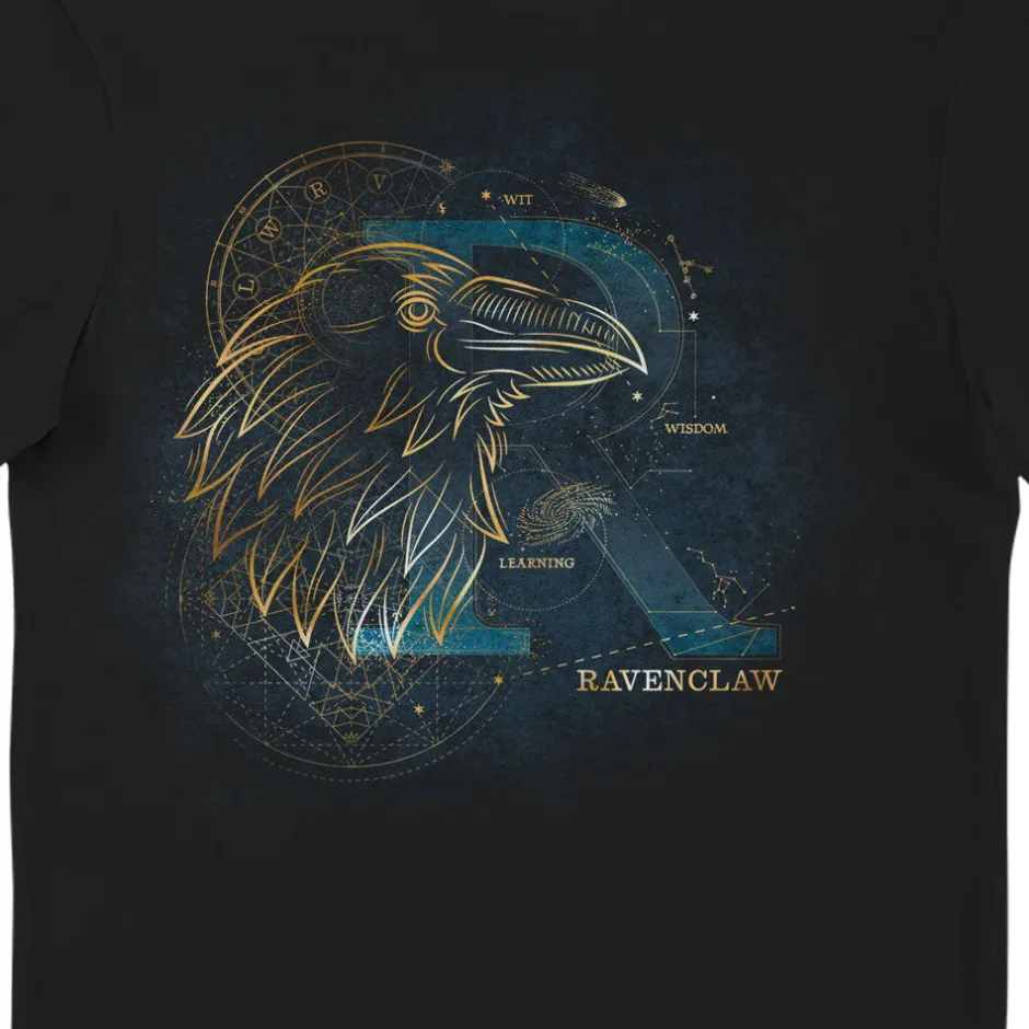 Harry Potter Ravenclaw House Glow in The Dark Adults T-Shirt-Bioworld International Cheap