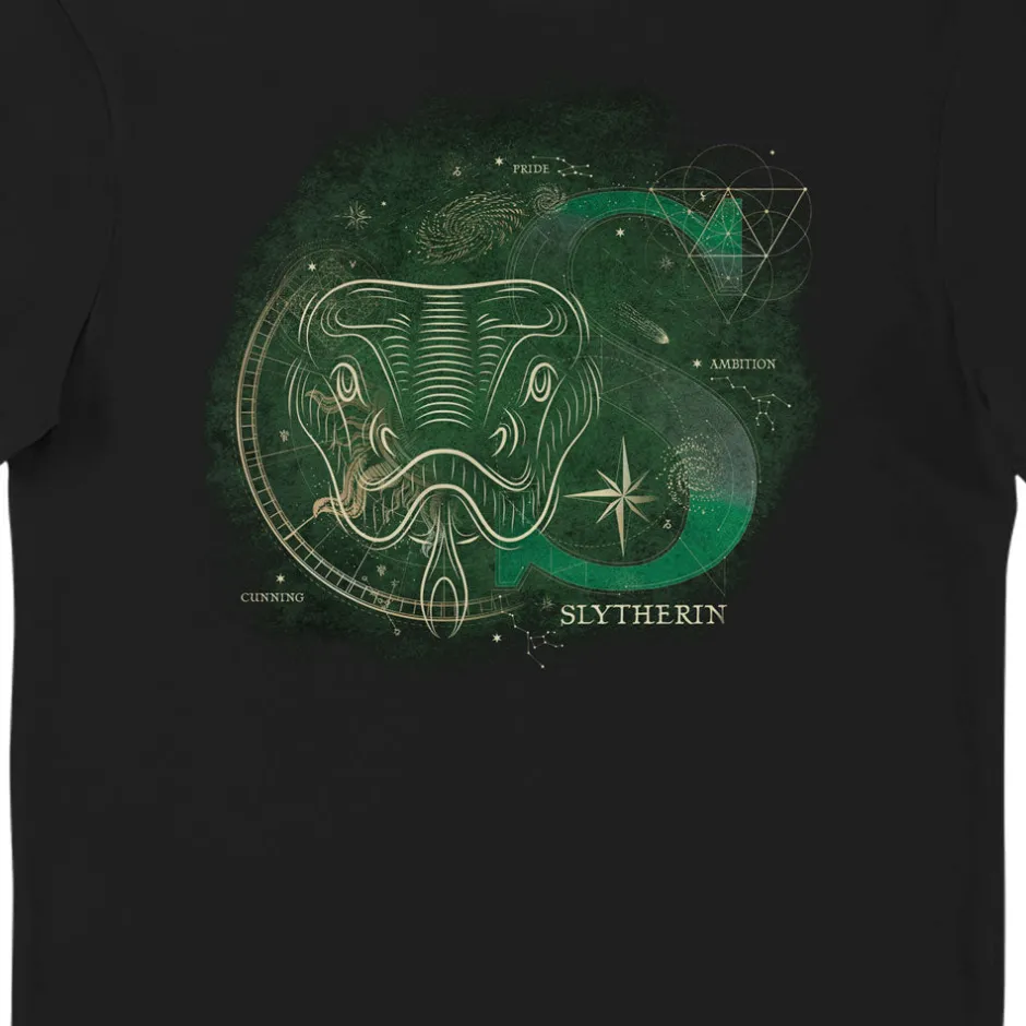 Harry Potter Slytherin House Glow in The Dark Adults T-Shirt-Bioworld International Best Sale