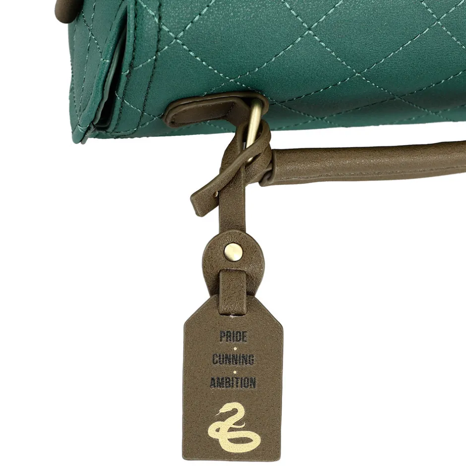 Harry Potter Slytherin Premium House Mini Trunk Cross Body Handbag-Bioworld International Fashion