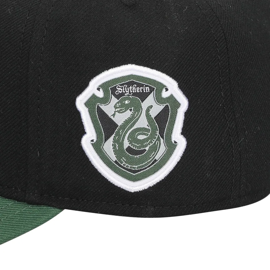 harry_potter_slytherin_varsity_woven_label_adult_snapback_cap_4.webp Harry Potter Slytherin Varsity Woven Label Adult Snapback Cap-Bioworld International Cheap