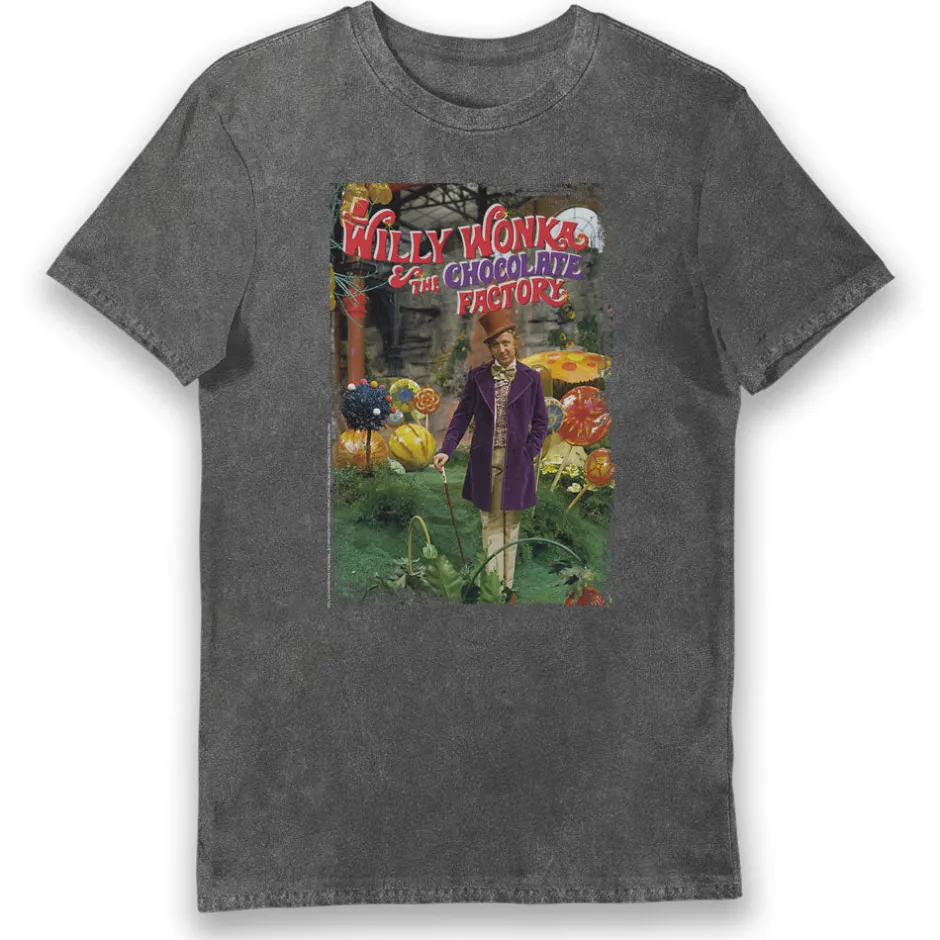Willy Wonka & The Chocolate Factory Adults T-Shirt-Bioworld International Cheap